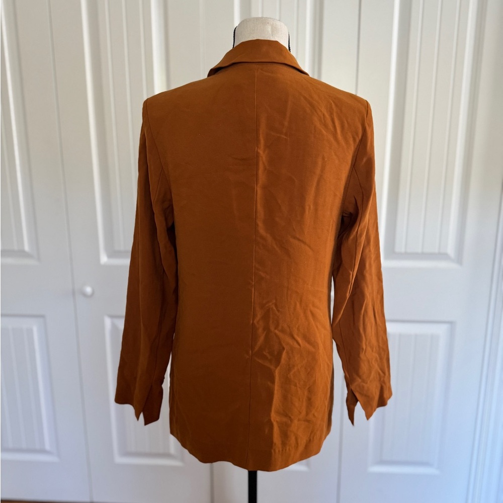 BCBGeneration XS Lightweight Blazer Jacket Camel … - image 5